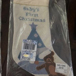 Baby’s First Christmas stocking
